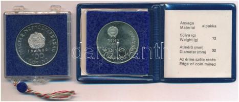 1980. 100Ft "Szovjet-magyar közös űrrepülés" eredeti, plombált MNB plasztiktokban + 1983. ...