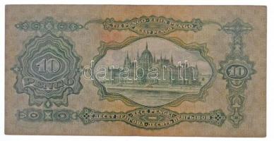 1929. 10P T:III
 Hungary 1929. 10 Pengő C:F
Adamo P8