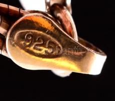 Ezüst(Ag) olasz nyaklánc, jelzett, h: 37 cm, nettó: 8,1 g