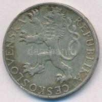 Csehszlovákia 1948. 50K Ag "Prágai felkelés harmadik évfordulója" T:2-
Czechoslovakia 194...