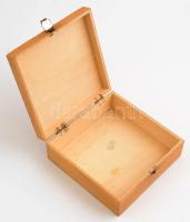 Gerbeaud Budapest fa doboz, 15×15×5,5 cm