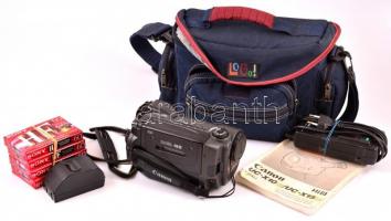 Canon UC-X10 filmfelvevő táskával + 4 db bontatlan sony magnó kazetta