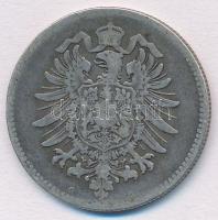 Német Birodalom 1875G 1M Ag T:2-,3
German Empire 1875G 1 Mark Ag C:VF,F