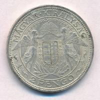 1938. 2P Ag "Madonna" T:1-,2 patina
Adamo P7