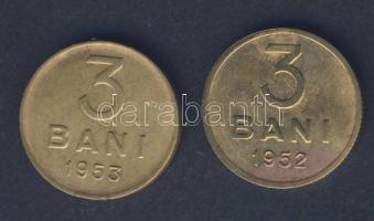 Románia 1952. 3B T:3 + 1953. 3B R! T:3 kis ph.