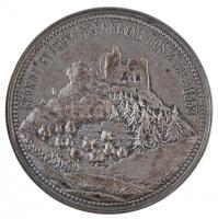 Gerl Károly (1857-1907) 1884. Szondi György Drégelvár Hősének 1552 / Emelte Simor J. Bibornok. Prímás. Eszt. Érsek. fém emlékérem (24,51g/41mm) T:2 kis ph. / Hungary 1884. Szondi György Drégelvár Hősének 1552 / Emelte Simor J. Bibornok. Prímás. Eszt. Érsek. metal commemorative medal for the commemoration of György Szondi. Sign.: Károly Gerl (24,51g/41mm) C:XF small edge error