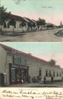 1913 Sásd, Vasút utca, Pichler Testvérek üzlete és saját kiadása (EK)