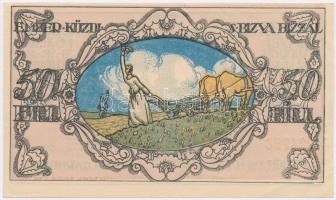 Sopron 1919. 50f városi szükségpénz T:I-