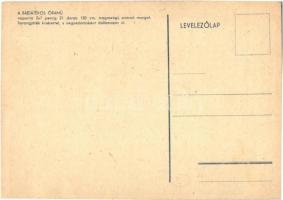 Szeged, Dóm téri harang- és bábjátékos óramű. A Csúry Óraművek, Csúry Ferenc toronyórakészítő reklám...