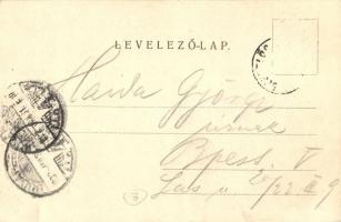 1902 Budapest XVIII. Pestszentlőrinc, Pusztaszentlőrinc, Szentlőrinc; Podoletz Gusztáv üzlete és saj...