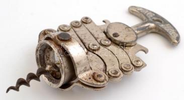 ZIg Zag fém dugóhúzó, h: 15 cm