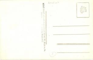 Szolnok, Tiszapart, uszályok, gőzhajó, templomok, izraelita templom, zsinagóga. Bánó Ernő photo