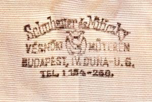 1948. "O.M.R.E. - Centenáriumi Motoros Repülő Modellverseny kidolgozási I. díja" fém lemez...
