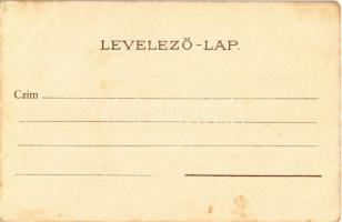 Pécs, Fünfkrichen; Széchenyi tér este. litho (fl)