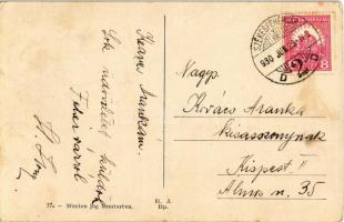 1930 Székesfehérvár, Magyar Király szálloda és kávéház, Ford képviselete Hahn Arthur és Társai üzlet...