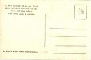 1925 Vésztő, december 24-iki árvíz Vésztő község határában elpusztított 212 lakóházat, 323 tanya épü...