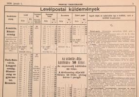 1930 A Postai Tanácsadó megjelent 6 db száma