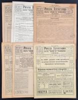 1927 A Postai Tanácsadó megjelent 6 db száma
