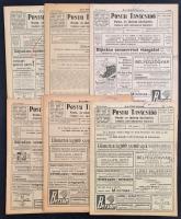 1924 A Postai Tanácsadó megjelent 6 db száma