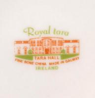 Royal Tara Ireland porcelán váza, matricás, jelzett, kopásnyomokkal, m: 14,5 cm