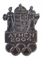 2004. Athén fém olimpiai gomblyukjelvény ORNA gyártói jelzéssel (25mm) T:1-,2