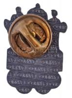 2004. "Athén" fém olimpiai gomblyukjelvény "ORNA" gyártói jelzéssel (25mm) T:1-,...