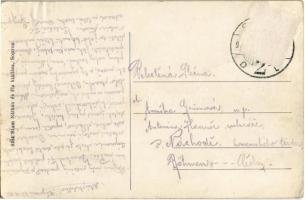 1916 Sopron, Várkerület, villamos (Rb)