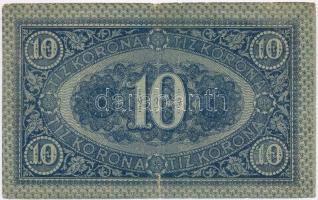 1919. július 15. 10K "frigiai sapka" T:II,II- hajtás mentén kis szakadás
Adamo K12