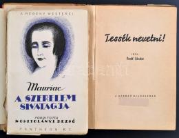 Radó Sándor: Tessék nevetni! Egy komikus naplója. Kispest,[1942], Faragó Imre-ny., 94 p. Szerzői kia...