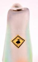 Iparművész porcelán váza. Jelzett, hibátlan 20 cm