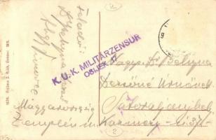 Vinkovce, Vinkovci; látkép híddal, szlavóniai népviselet, folklór. Kiadja J. Reich / general view wi...