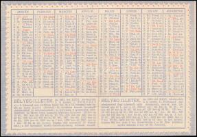 1914 Érdekes Újság naptára az 1914-es évre I. Ferenc József arcképével. Bp., Légrády, 12x8 cm, kinyi...