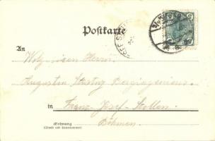 1905 Vienna, Wien III. Aspang-Bahnhof / railway station. C. Ledermann jr. 5155