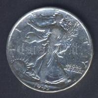 USA 1943 1/2$ Ag "Walking" T:3