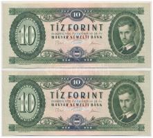 1975. 10Ft (5x) egyugrással sorszámkövetők T:I
Adamo F8