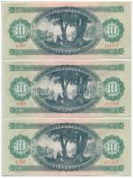 1975. 10Ft (5x) egyugrással sorszámkövetők T:I
Adamo F8