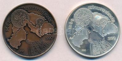 Fritz Mihály (1947-) / Szabó Géza (1939-) 1990. "MÉE Székesfehérvár - Szapolyai János és I. Fer...