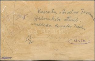 1942 Keresztes-Fischer Ferenc (1881-1948) belügyminiszter és felesége Keresztes-Fischer Ferencné gra...