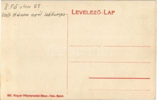 Budapest II. Gróf Forgách laktanya (később Három nyúl kaszárnya). Fő utca 62-68