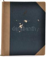 1928-1929 Adósságkönyv, benne magánszemélyekkel, és cégekkel. Közte Soproniakkal (pl.: Klein Márkus ...