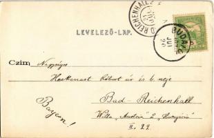 1903 Budapest XXII. Kistétény, Luncz János vendéglője. Taub Adolf kiadása (EK)