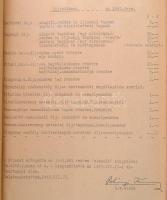 1943 Balatonakarattya, Rákóczi Sport Egyesület jegyzőkönyve. 1943. Egy vitorlás éd evezős, tenisz sz...