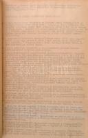 1943 Balatonakarattya, Rákóczi Sport Egyesület jegyzőkönyve. 1943. Egy vitorlás éd evezős, tenisz sz...