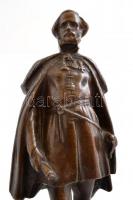 Felsőőri Fülöp Elemér (1882-1946): Széchenyi 1925. Bronz, jelzett, m: 24 cm