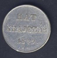 1849KB 6kr Ag T:3 k., ph.