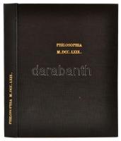 Assertiones ex universa philosophia, quas in alma, ac celeberrima Universitate Tyrnaviensi pro laure...