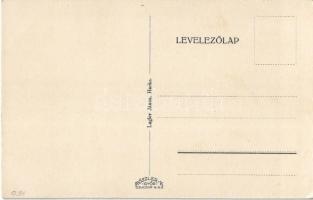 Harka, utcakép, templomok. Lagler János kiadása