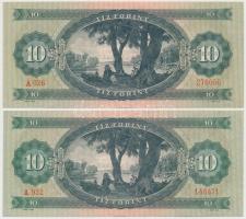 1962. 10Ft (2x) T:I,I-