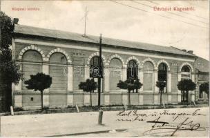 1907 Budapest XIX. Kispest, Üllői út a színházzal, vendéglő