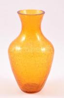 Kraklé váza, peremén apró csorbával, jelzés nélkül, m: 15 cm